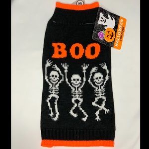 ❌SOLD❌ Halloween “Boo” 👻 Dog and/or Cat Sweater